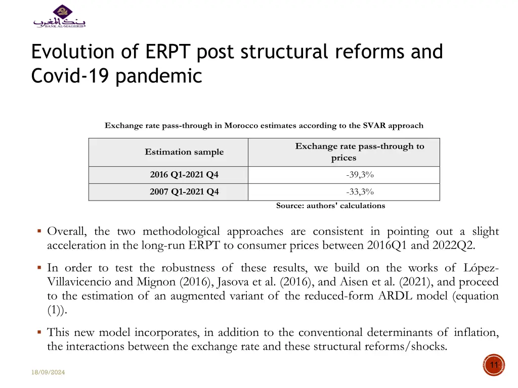 evolution of erpt post structural reforms 1