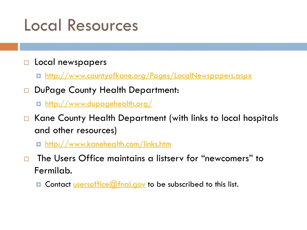 local resources 2