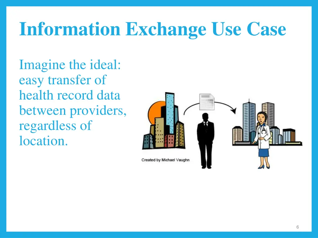 information exchange use case