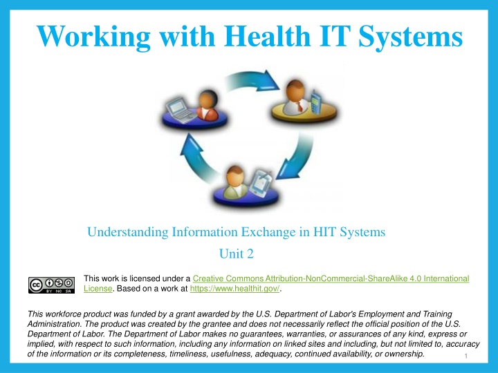 working with health it systems