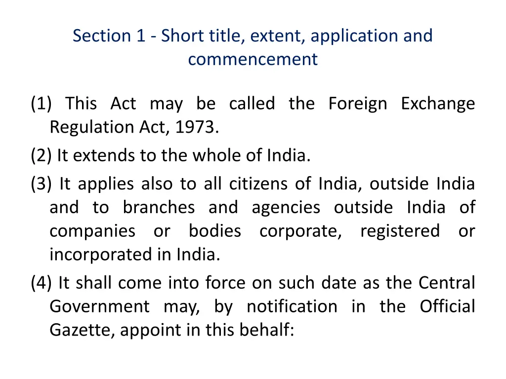 section 1 short title extent application