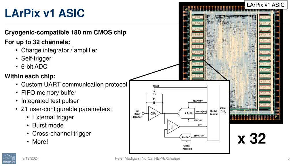 larpix v1 asic