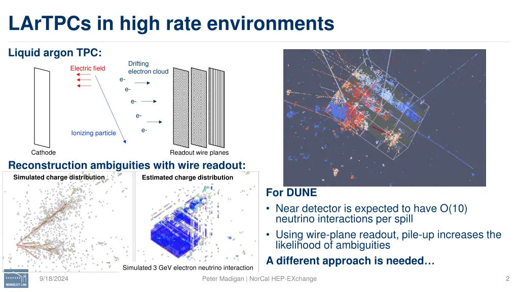 lartpcs in high rate environments