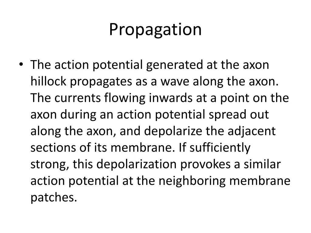 propagation