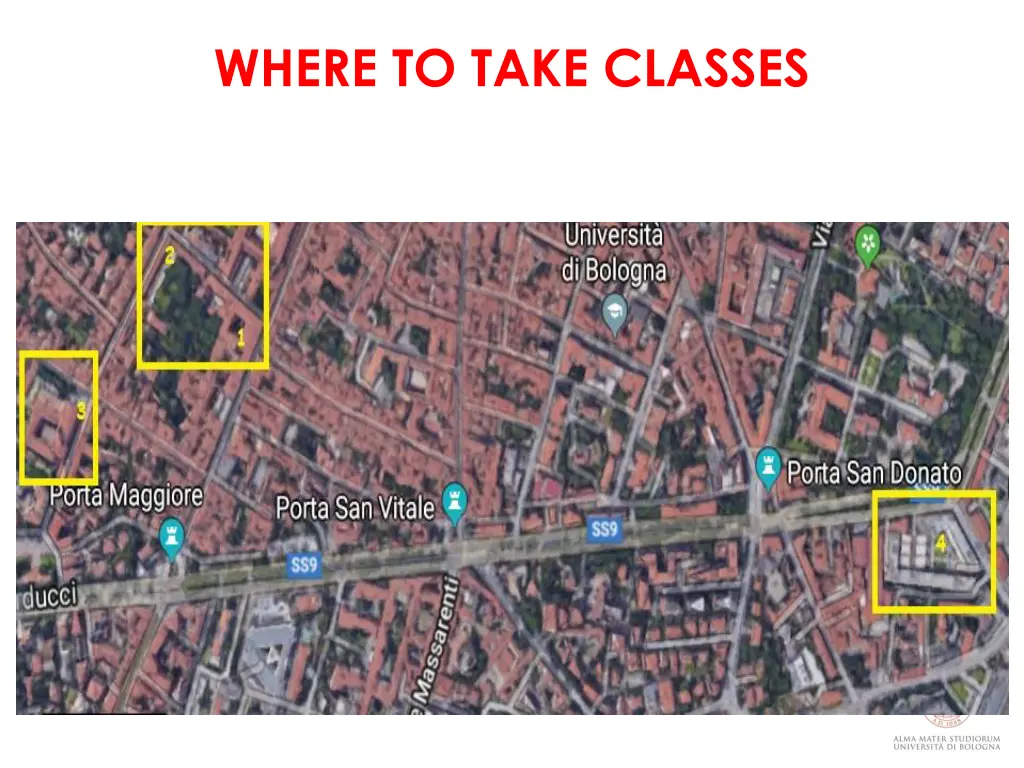 where to take classes