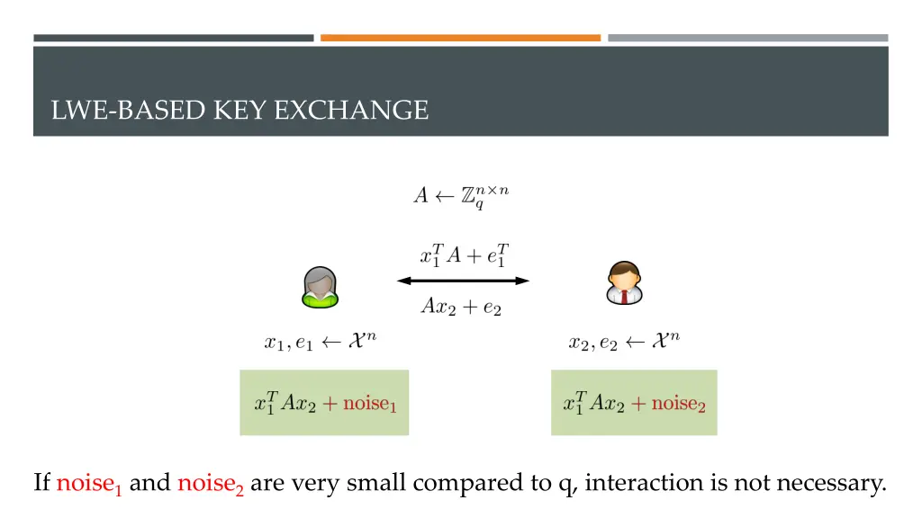 lwe based key exchange 11