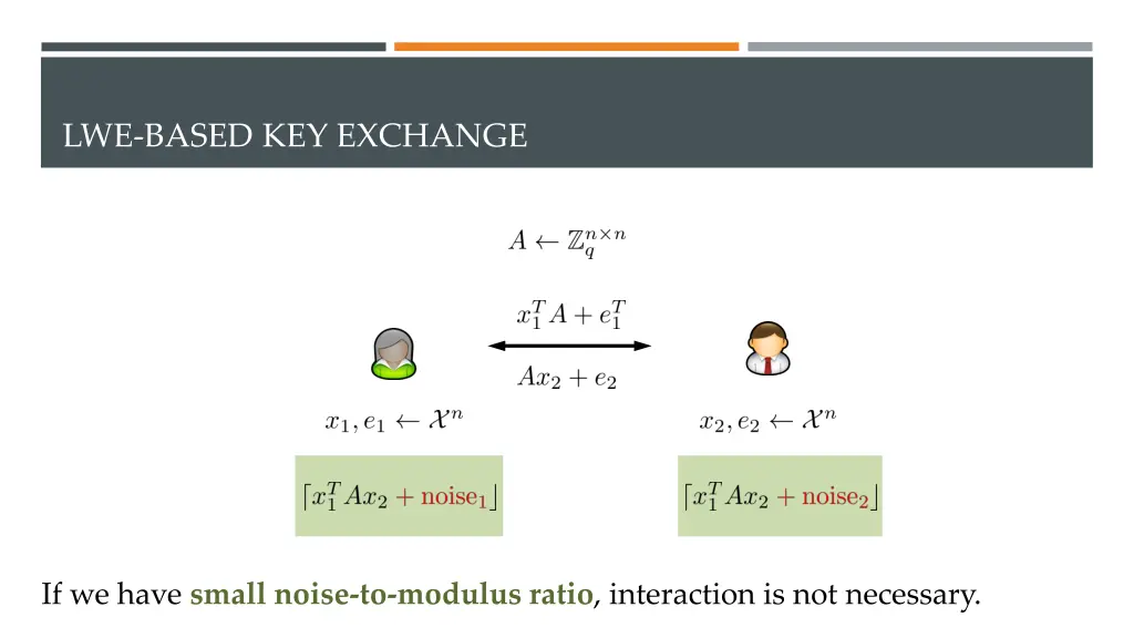 lwe based key exchange 13