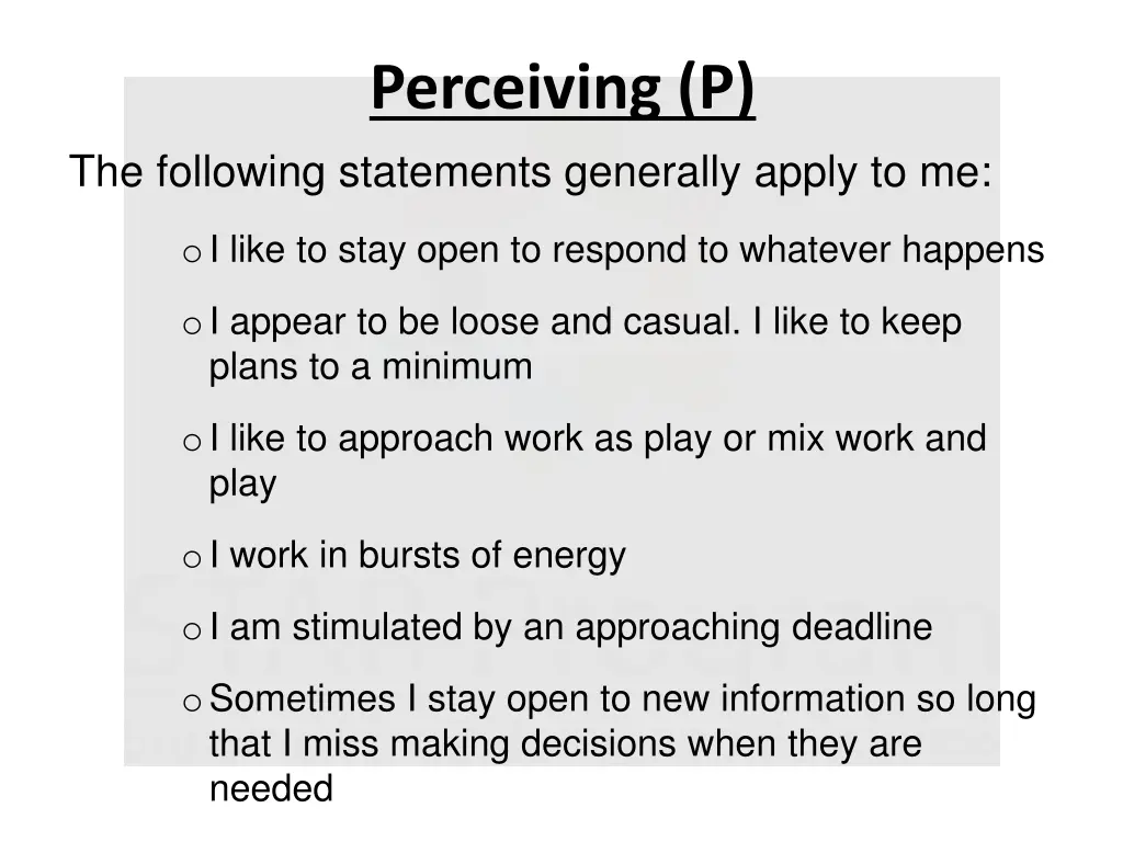 perceiving p 1