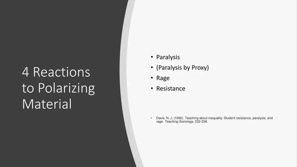 paralysis paralysis by proxy rage resistance