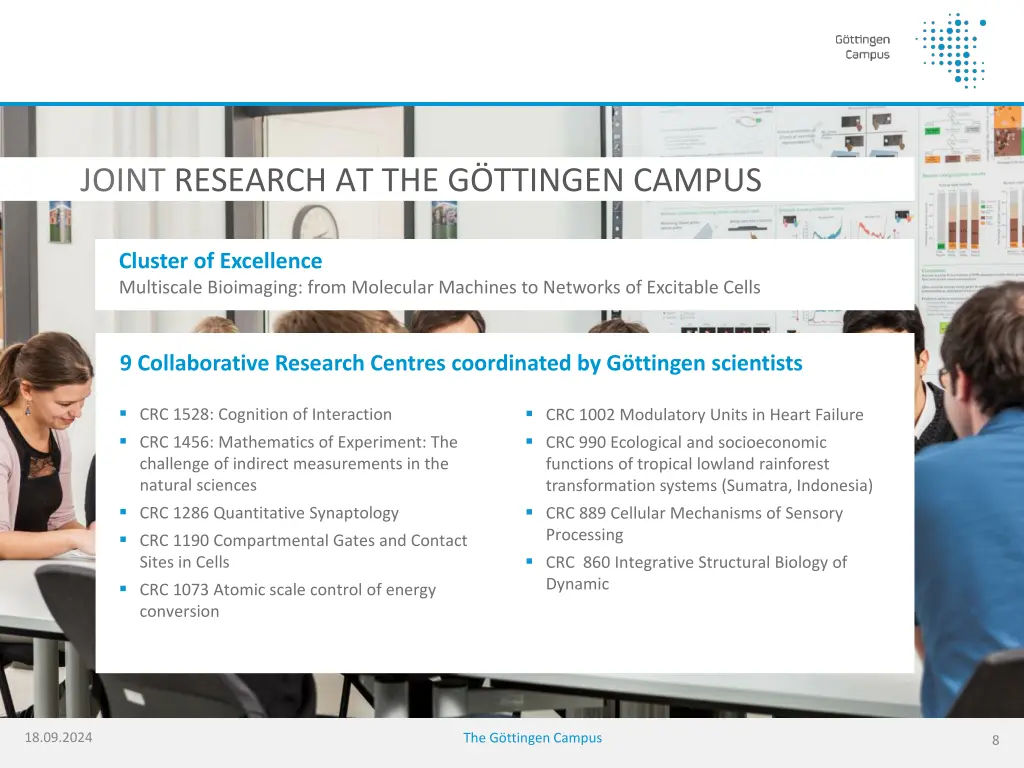 joint research at the g ttingen campus