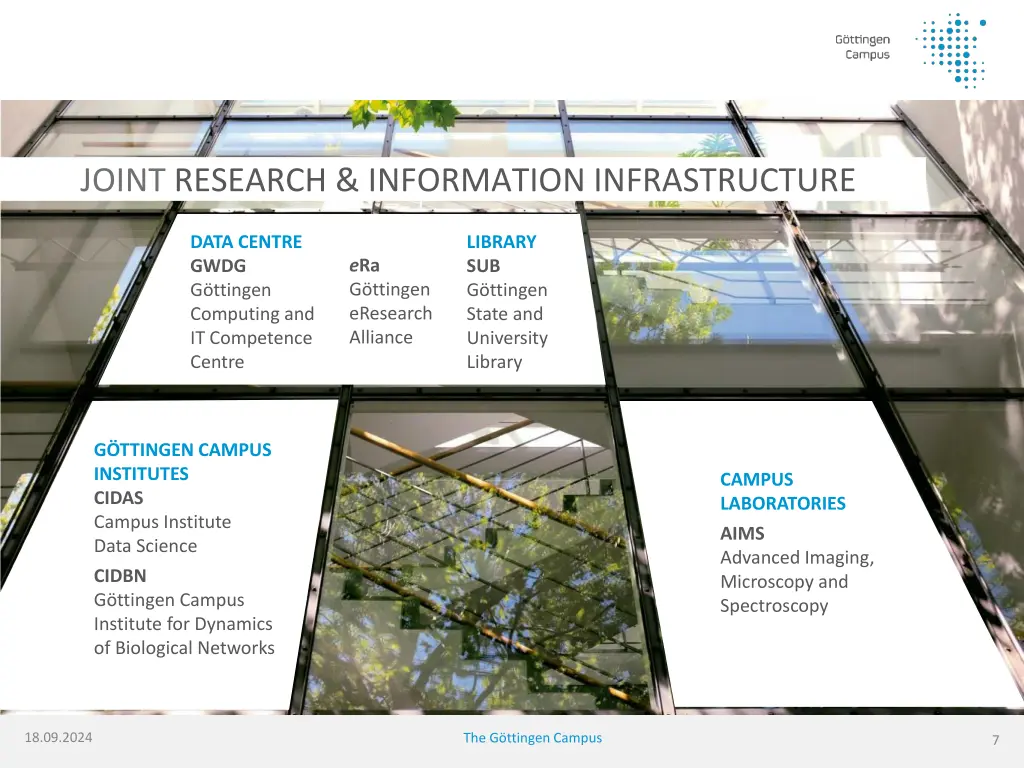 joint research information infrastructure