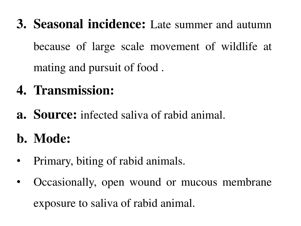 3 seasonal incidence late summer and autumn