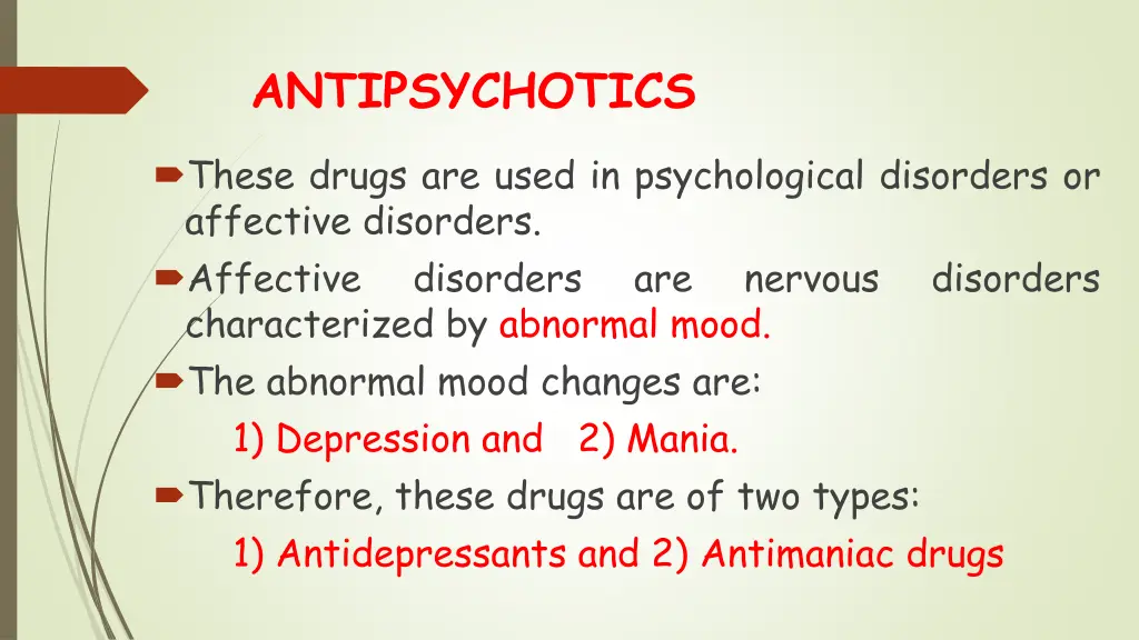 antipsychotics 1