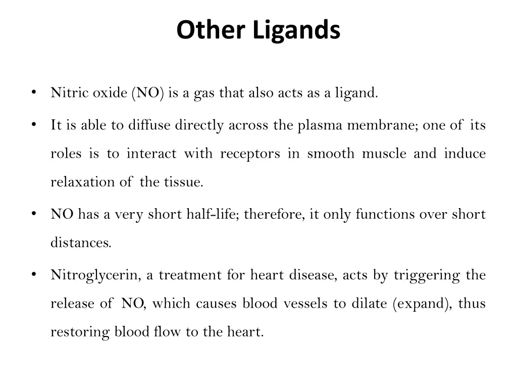 other ligands