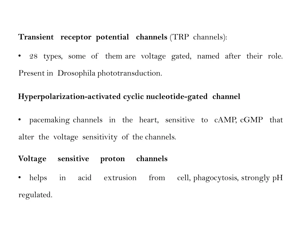 transient receptor potential channels trp channels