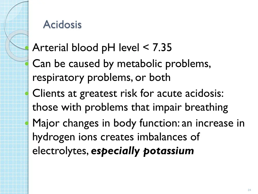 acidosis