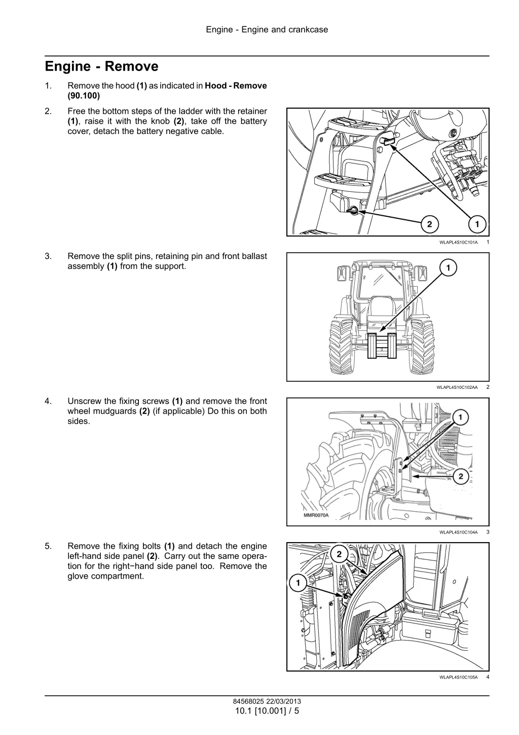 engine engine and crankcase 2