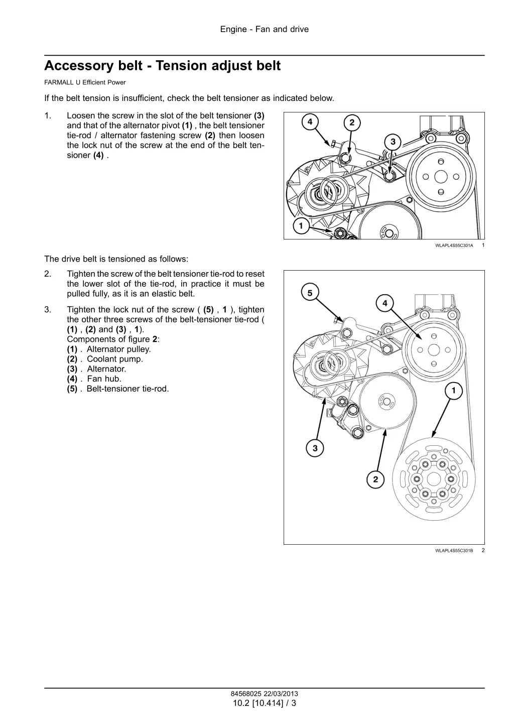 engine fan and drive