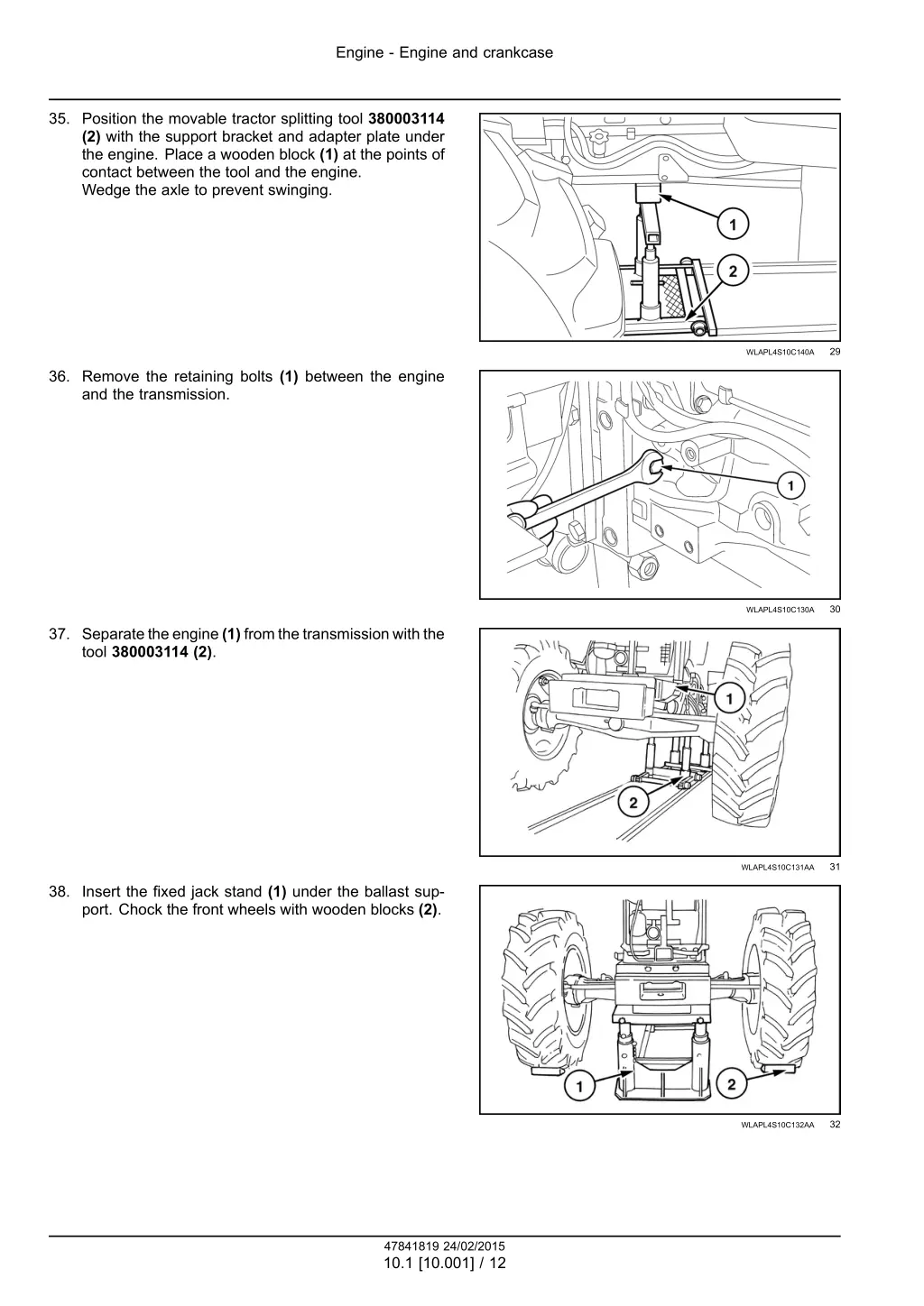 engine engine and crankcase 9