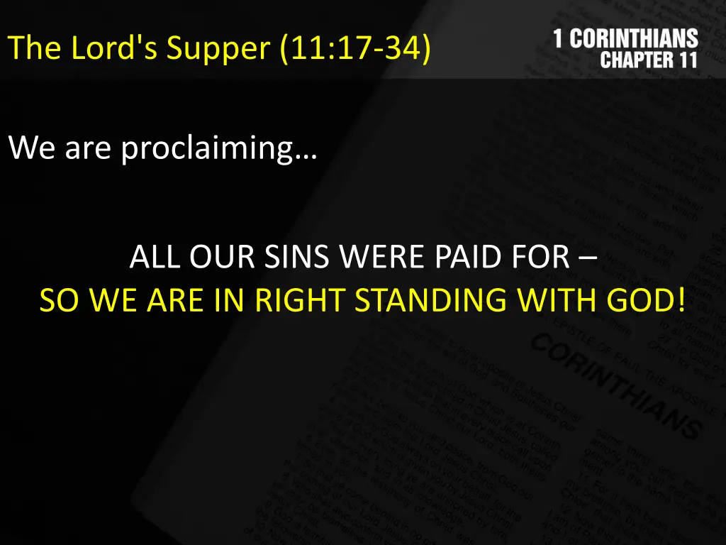 the lord s supper 11 17 34 3