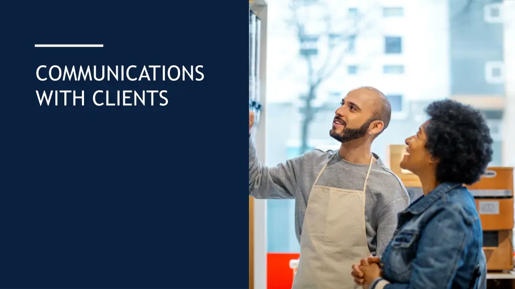 communications with clients