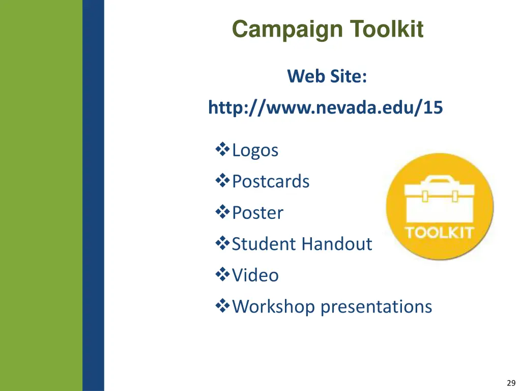 campaign toolkit