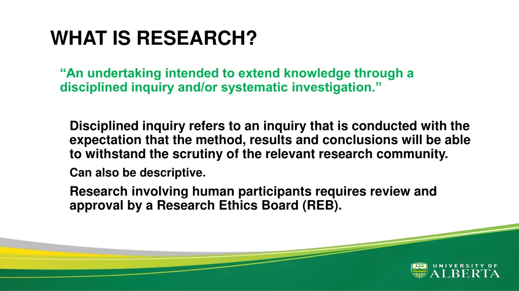 what is research