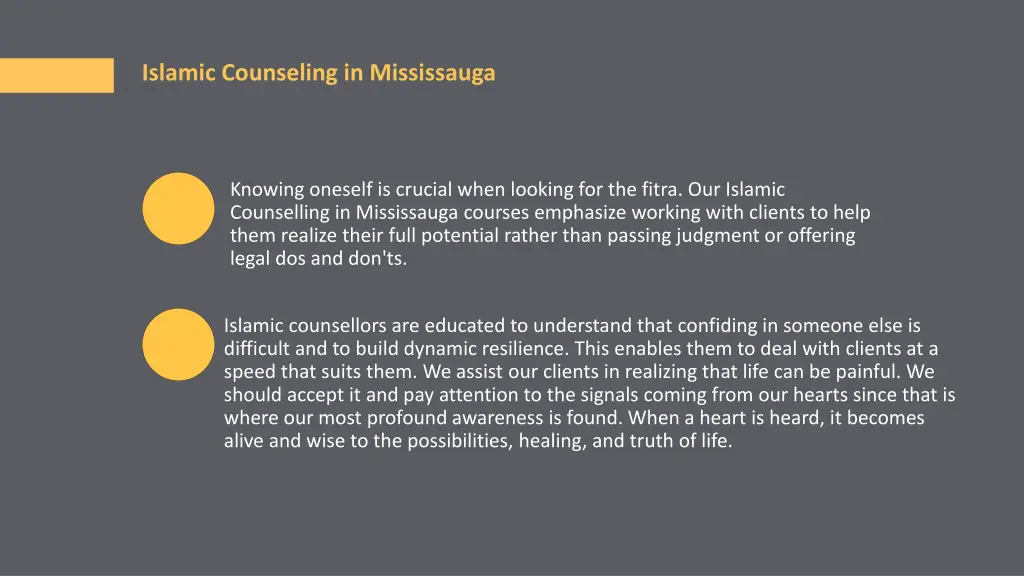 islamic counseling in mississauga