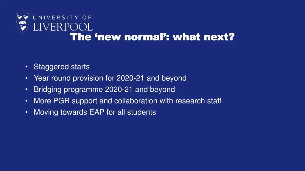 the new normal what next the new normal what next