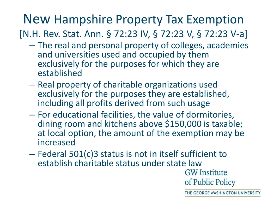 new hampshire property tax exemption n h rev stat