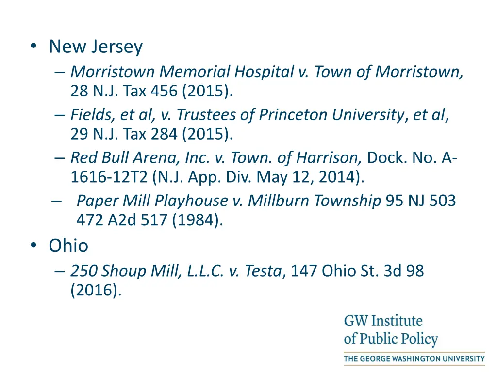 new jersey morristown memorial hospital v town