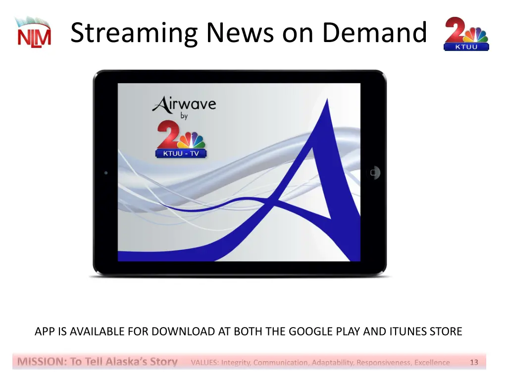 streaming news on demand