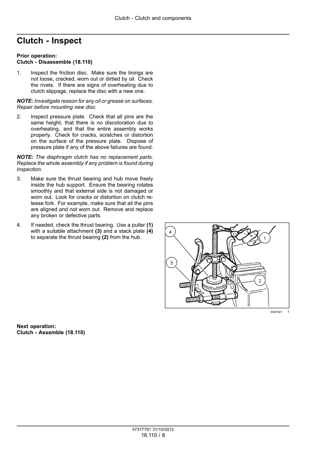 clutch clutch and components 4