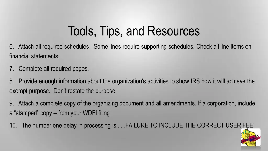 tools tips and resources 1