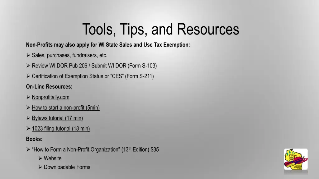 tools tips and resources 2