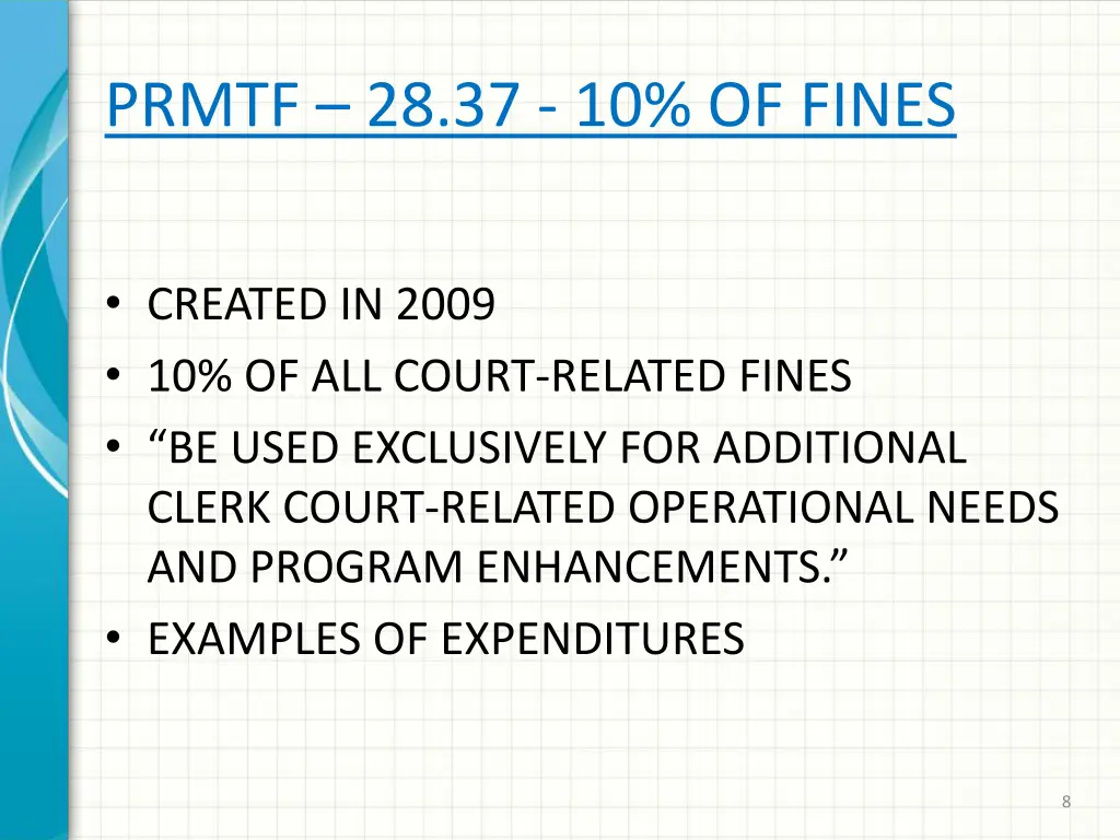 prmtf 28 37 10 of fines