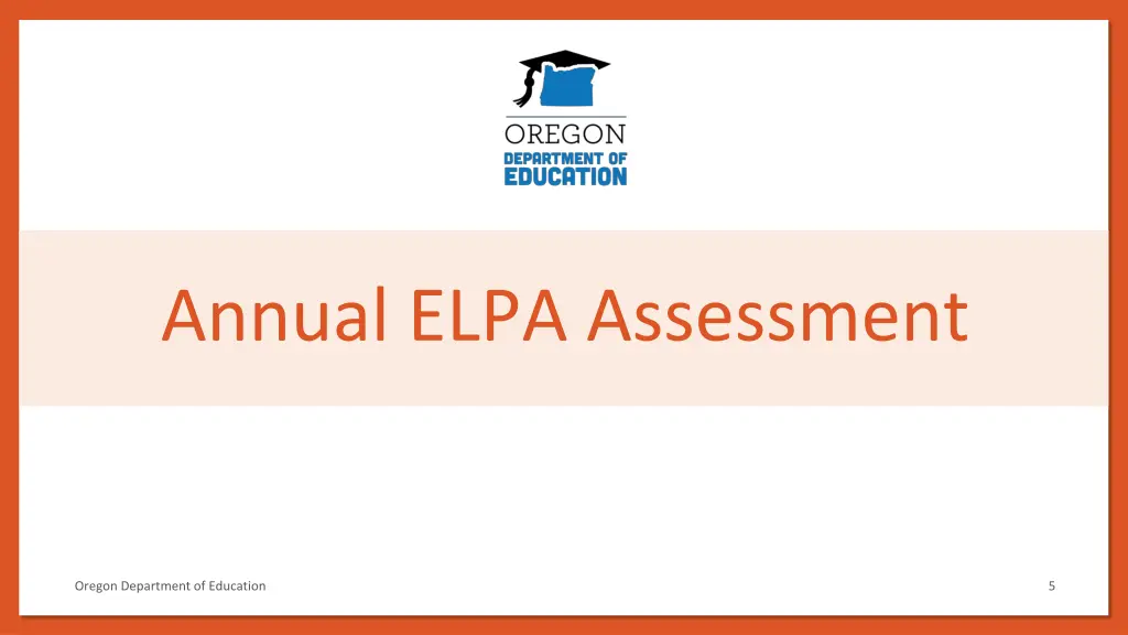 annual elpa assessment