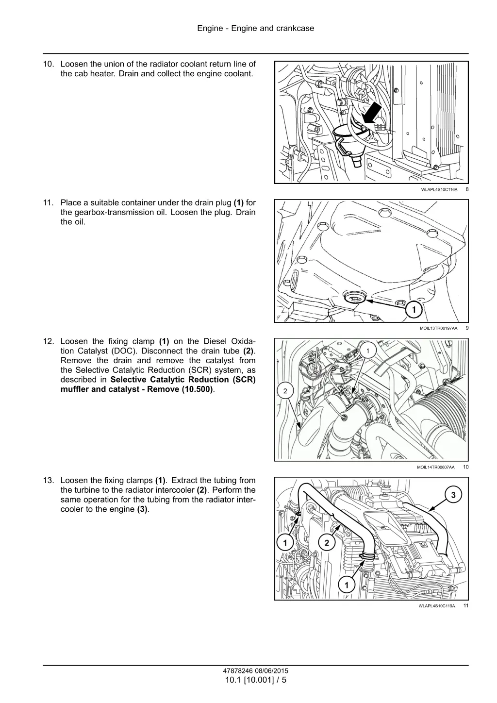 engine engine and crankcase 2