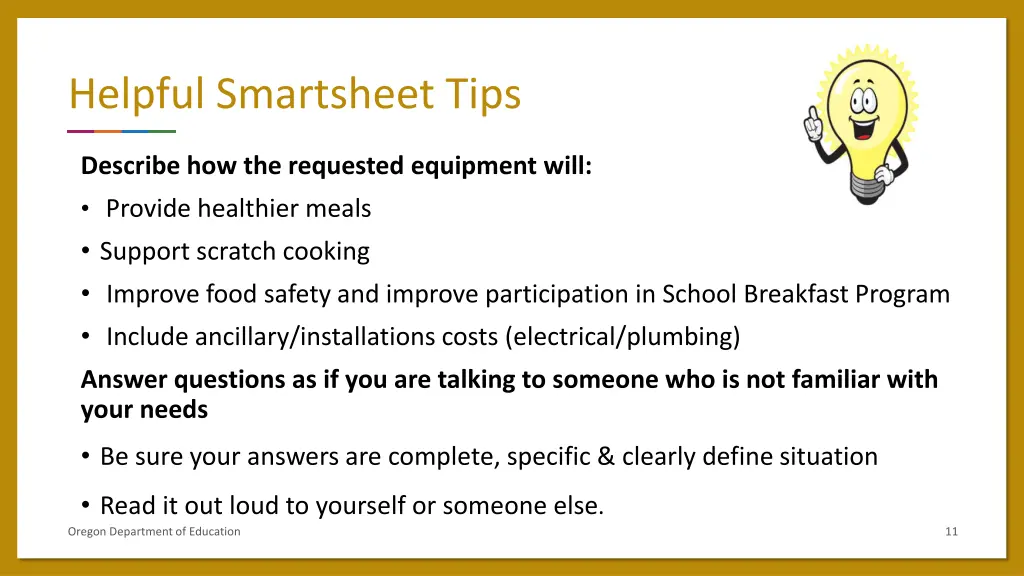 helpful smartsheet tips