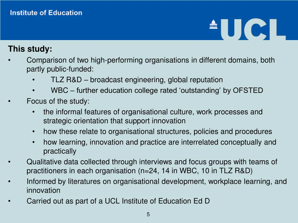 this study comparison of two high performing