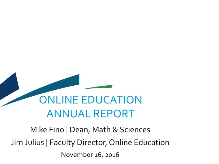 onlineeducation annual report