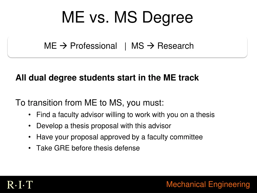 me vs ms degree