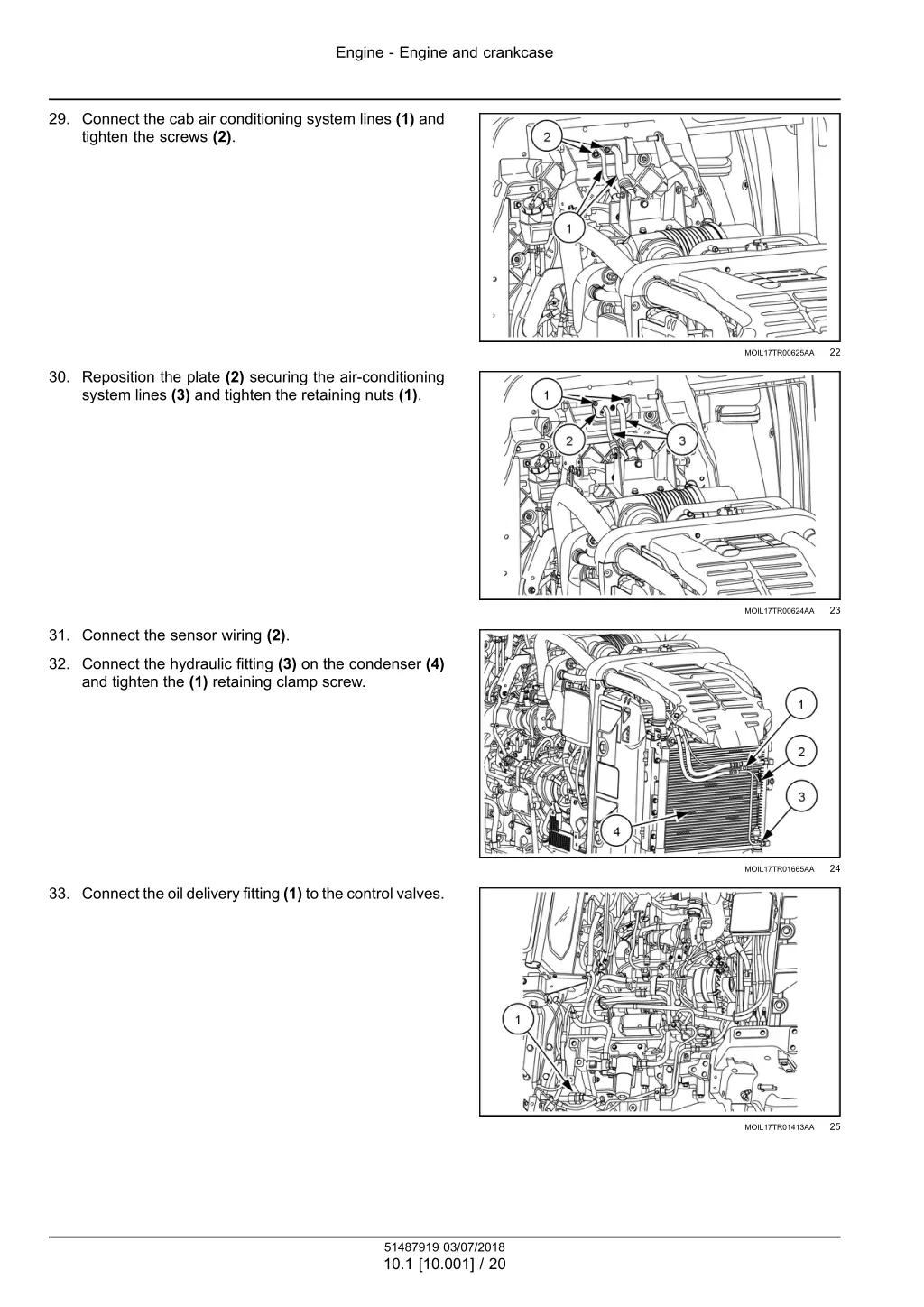 engine engine and crankcase 17