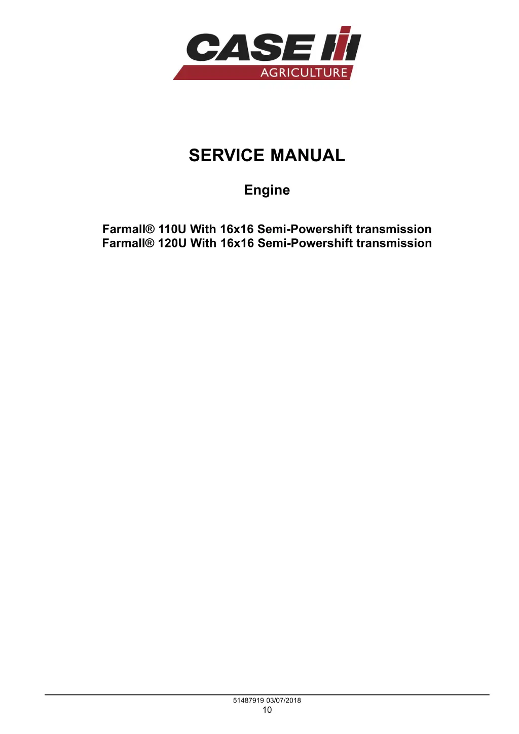 service manual 1