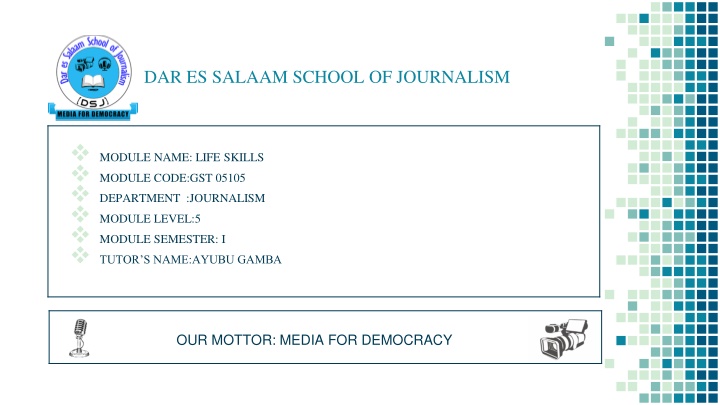 dar es salaam school of journalism