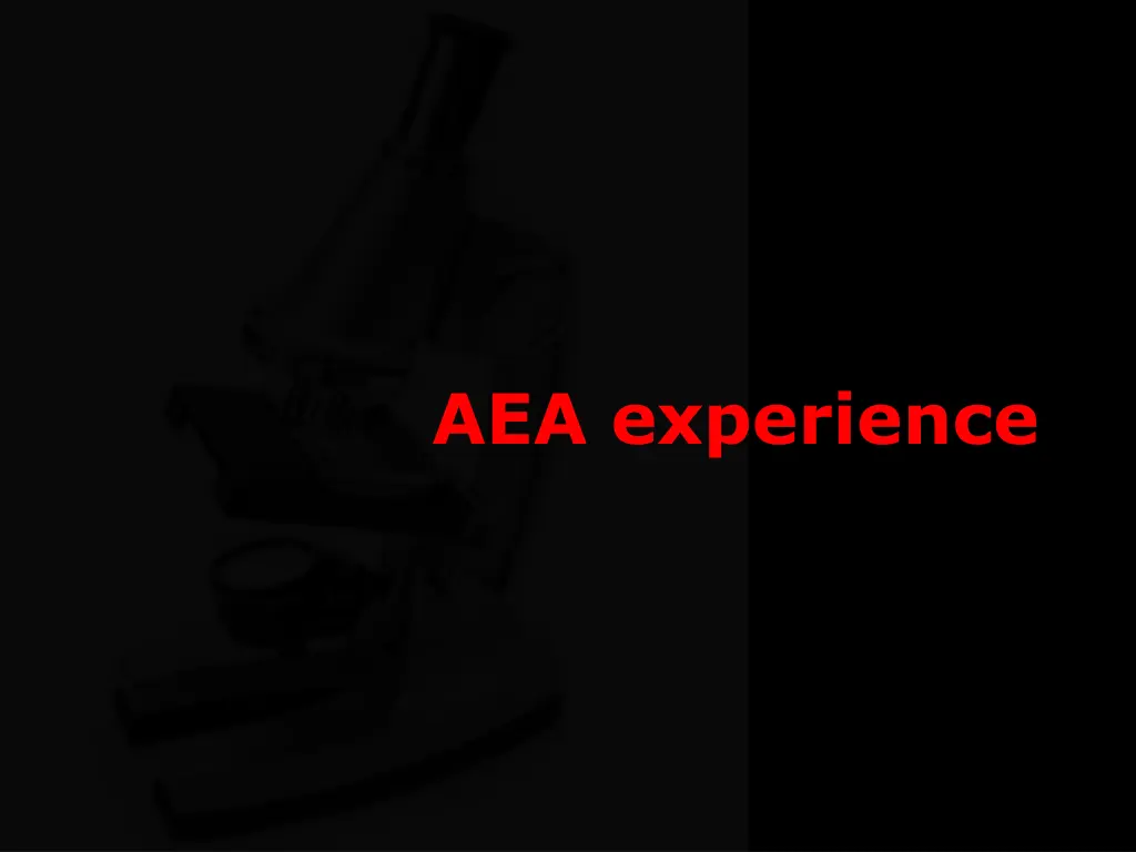 aea experience