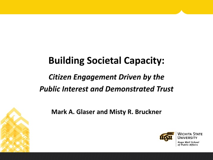 building societal capacity