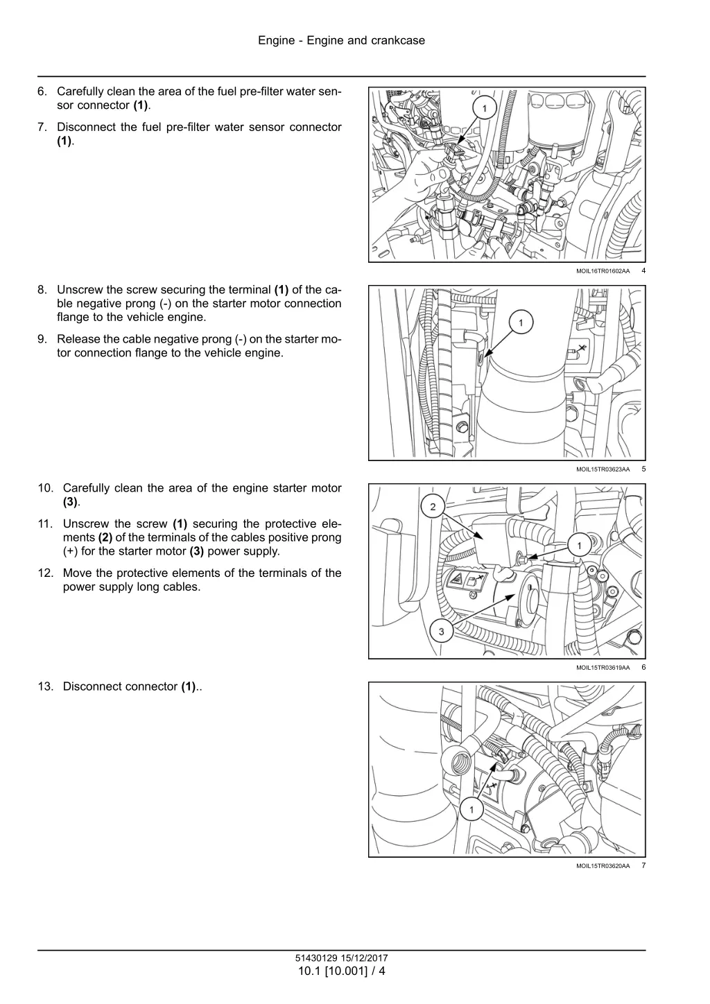 engine engine and crankcase 1