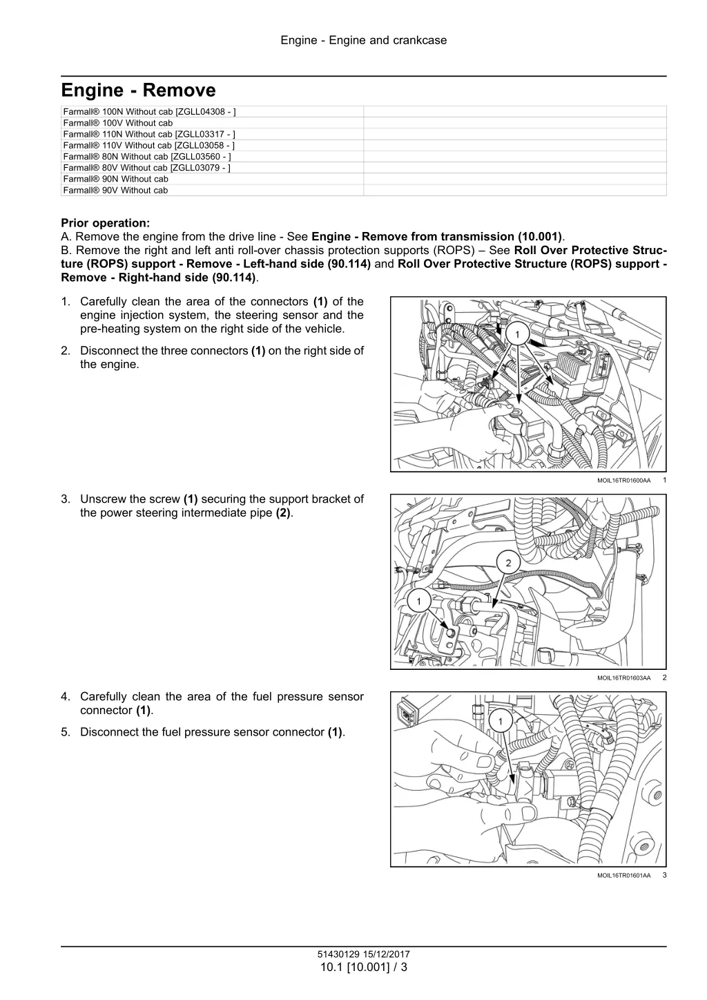 engine engine and crankcase