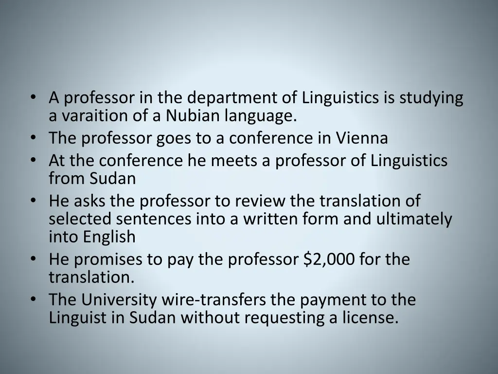 a professor in the department of linguistics